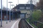 Birkenwerder bei Berlin, 05.12.2009, S-Bahnhof Birkenwerder (Berliner S-Bahnlinie S1)  ...