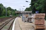 s-bahn-berlin-stationen Berlin, 18.07.2010, S-Bahnhof Wilhelmshagen (S-Bahnlinie S3), der bis September 2010 erneuert wird