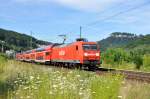 145 046 mit der ...  Daniel Powalka 22.07.2011