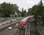 S1 nach Airport/Flughafen am 25. August 2010 in Blankenese.  ...