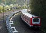 Ein Kurzzug der Linie ...  ukamp 19.04.2011