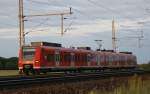 S-Bahn Hannover 424 516-3 nach Minden Westfalen am 14.06.2010 bei Dedensen/G�mmer.