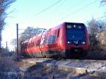 SE-SF-SG-SH von Kopenhaguer S-Bahn (neben Gr�ndal, 02/01/2009)  ...