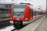 S-Bahn Munchen 423 614-7 hatte am 05.02.10 den Zuglauf der S20 Richtung Pasing. Bild entstand am Heimeranplatz in M�nchen. 
