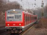 Die S8 am 8.2.2010 kurz vor Bilk in Richtung M�nchengladbach. ...