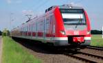 422 031-5 mit Anhang zwischen B�ttgen und Kleinenbroich unterwegs nach ...
