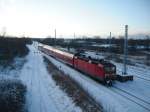 143 852 kurz vor ...  Mario Hasch 12.01.2010
