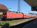 Im Bahnhof von Warnem�nde ...  Stephan M�ckel 07.07.2011
