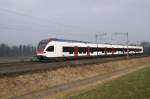 RABe 523 041-7 n�hert ...  Sandro Gadola 19.02.2011