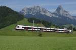 RABe 523 037-3 n�hert ...  Sandro Gadola 14.08.2011