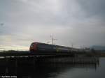 Re 450 057-5 Dielsdorf + 450 003-9 Zollikon am 26.11.09 ...