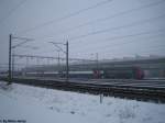 Re 450 086-4 Benken ZH wird am 29.1.2010 f�r die ...