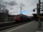 Re 450 093-0 Wil ZH am 28.2.2010 in Zug. Seit ...