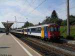 RBe 540 027-0 (schiebender RBe 540 022-1) am 2.7.2010 in ...