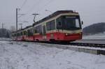 Be 4/6 67 und Be 4/6 62 fahren am 31.1.12 ...