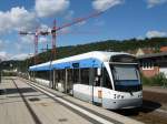 Saarbahn in Saarbr�cken Brebach. ...  Manfred11051965 29.08.2010