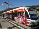 Saarbahn mit neuer Werbung ...  Manfred11051965 13.10.2010