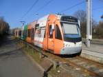 Saarbahn mit Werbung f�r ...  Manfred11051965 02.03.2011