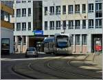 Kurvenreiche Streckenf�hrung der Saarbahn ...  De Rond Hans und Jeanny 01.06.2011