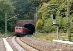 Hinaus in den Herbst - RegioDB BR143 erreicht mit Dosto-Garnitur ...
