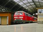218 390-3 steht mit ...  Kevin Schmidt 27.05.2010