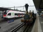SBB Historic - Dampfextrazug mit den Loks Limmat und Genf ...