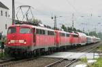 Die 115 459-0 zieht ...  Eric Otten 05.09.2011