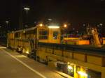 Nachteinsatz am Bahnsteig 2 in Aachen West am 24.02.2010. Mit ...