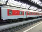 Schlaf- und Speisewagen DB City Night Line - Nachtzugwagen 2 Kl. Bvmcz 61 80 50-91 029-7 im Hauptbahnhof Z�rich am 04.10.2009
