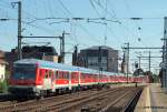 schleswig-holstein RE 21074 'SH-Express' bei der Ausfahrt am 20.07.10 in Neum�nster Richtung Padborg.