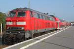 218 413-3 mit RE21549 ...  Stefan Pavel 07.10.2011