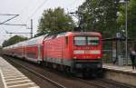 Hier 112 167-2 mit ...  Alexander Borchardt 12.10.2011