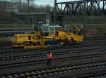 LW Plasser & Theurer SSP 110 SW in Wiesbaden Ost ...