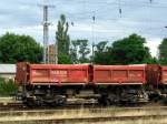 Offener Sch�ttgutwagen der Bauart Fans (80 D-DB 6770 626-3) am ...