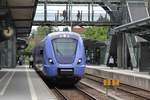 Am 10.07.2017 steht RB1266 nach Höör im Bahnhof Lund C zur Abfahrt bereit.