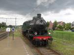 Dampflokomotive B1289 beim Umsetzen im Bahnhof Valkenburg(NL).