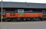 Diesellok T44 321 Green Cargo in Kiruna/Schweden am 24.06.2012.