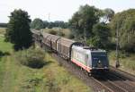 241.007 mit DGS 45684 (Hectorrail, Dortmund–Obereving–Malm) am 03.09.2014 zwischen Sagehorn und Ottersberg