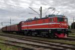 Rc 1007 verlässt mit ein Sonderzug das Eisenbahnmuseum von Gävle am 12 September 2015.