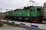 Doppel Green Cargo RC4 am Mischer in Sundvall am 29.05.2016.