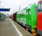 Heute ging wieder eine Green Cargo Lok auf die Reise nach Schweden. Heute war es die 1433. 08.05.2010