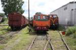 Z43 289 und T21 89 in Eisenbahnmuseum Nssj