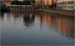 Abendstimmung ber Gteborgs Stora Hamn-kanalen...