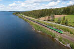 In Bräcke vereinigen sich die Mittbanan aus Östersund und die Stambanan genom övre Norrland aus Boden.