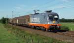 242 516  FERDINAND  befrdert am 28.06.11 den Papierzug von Padborg nach Dortmund durch Ramelsloh Richtung Bremen.