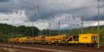 Abgestellter Zug von Materialf�rder- ...  Armin Schwarz 29.08.2011