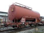 SBB - Dienstwagen / Wasser - Tankwagen Xs 40 85 95 35 219-1 im Gterbahnhof von Biel / Bienne am 25.11.2007