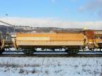 SBB - Dienstwagen Typ Xs 40 85 95 61 702-3 im Gterbahnhof von Biel am 19.12.2009