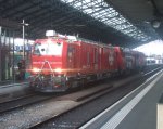 Der in Lausanne stationierte Lschzug rckte am 12.10.09 aus, fr...? Ich entdeckte ihn spter im Bahnhof Aigle.