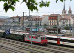 SBB/S.N.C.F: Grosser Bahnhof Payerne vom 24.